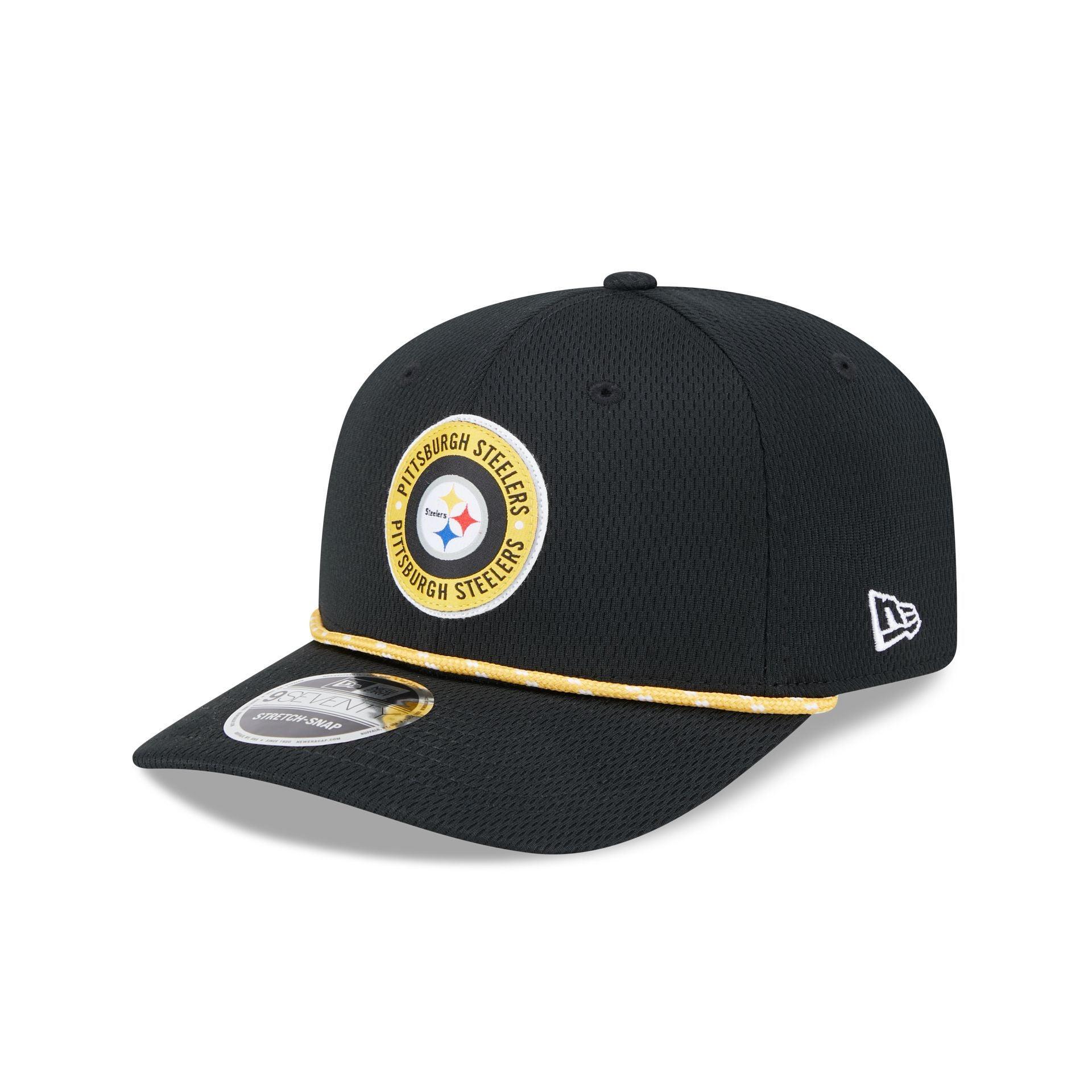 Pittsburgh Steelers 2024 Sideline 9SEVENTY Stretch-Snap Hat Male Product Image