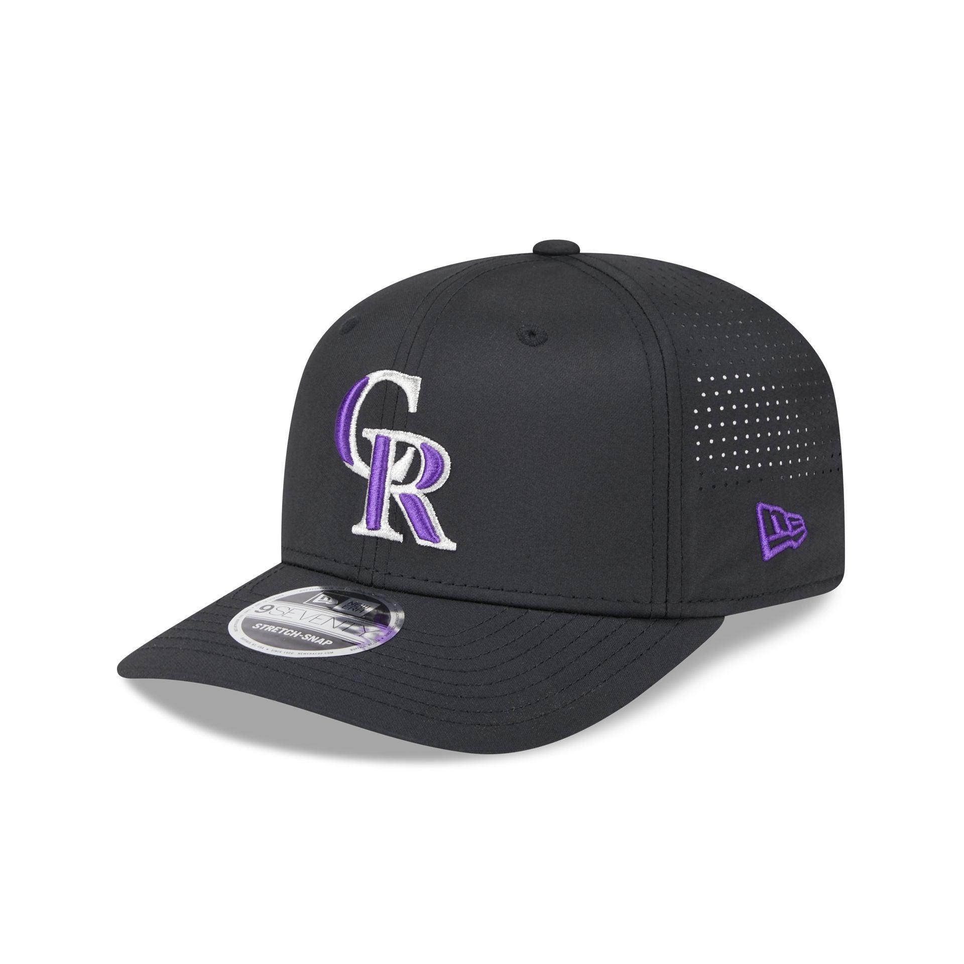 Colorado Rockies Perform 9SEVENTY Stretch-Snap Hat Male Product Image