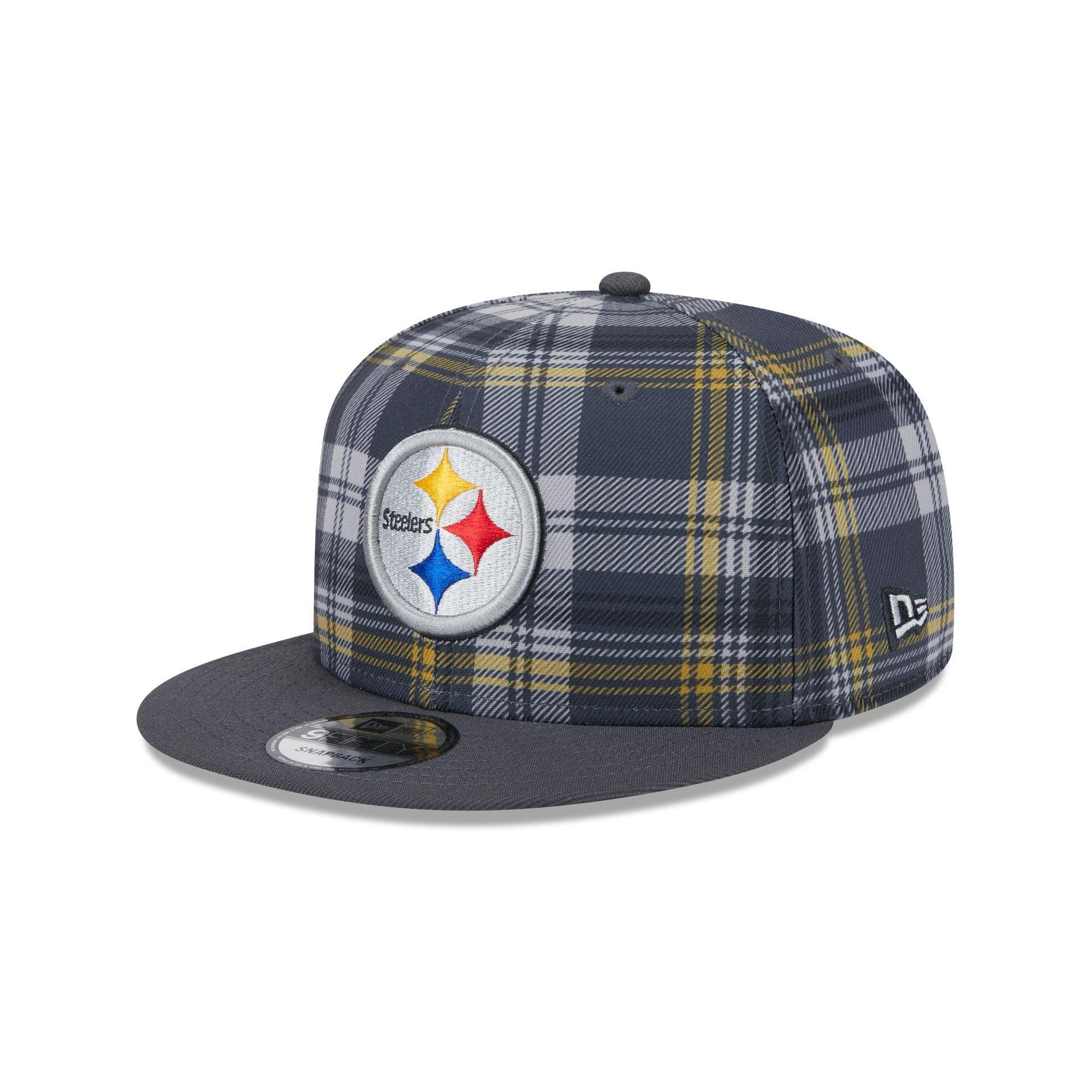 Pittsburgh Steelers 2024 Sideline Statement Gray 9FIFTY Snapback Hat Male Product Image