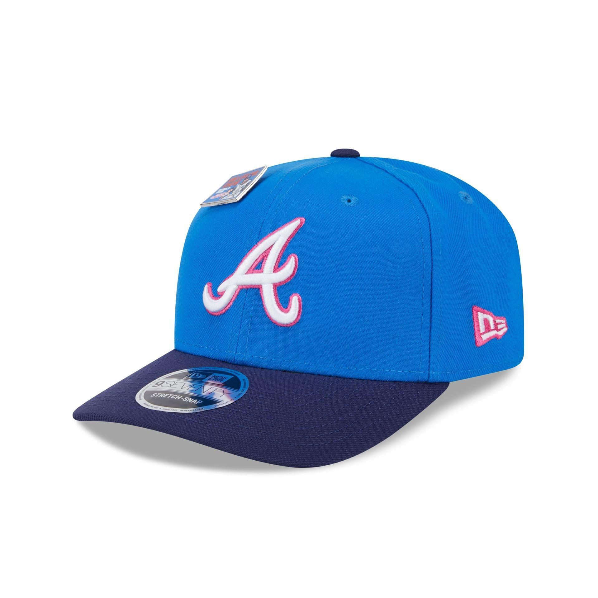 Big League Chew X Atlanta Braves Curveball Cotton Candy 9SEVENTY Stretch-Snap Hat Male Product Image