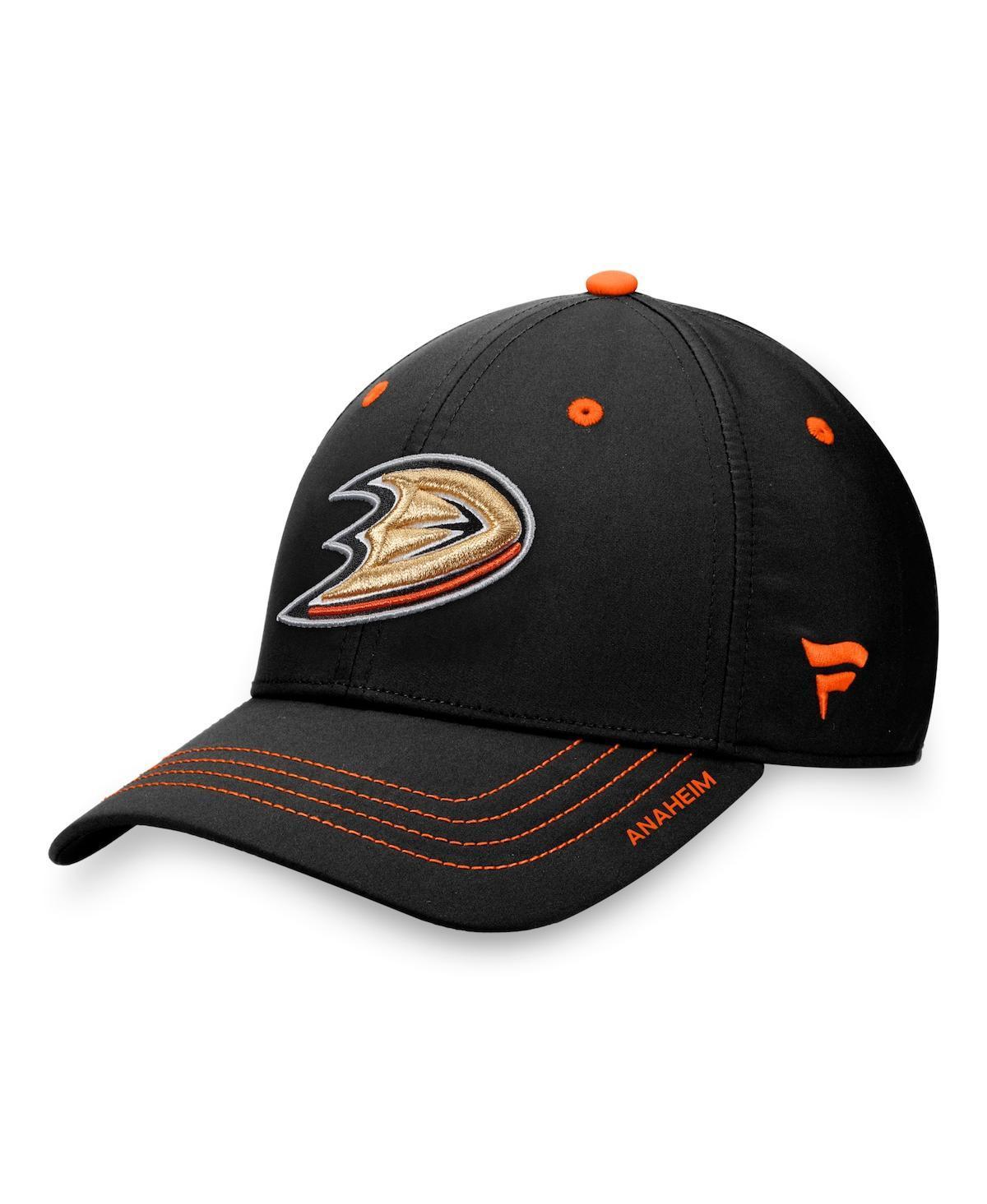 Mens Fanatics Black Anaheim Ducks Authentic Pro Rink Flex Hat Product Image