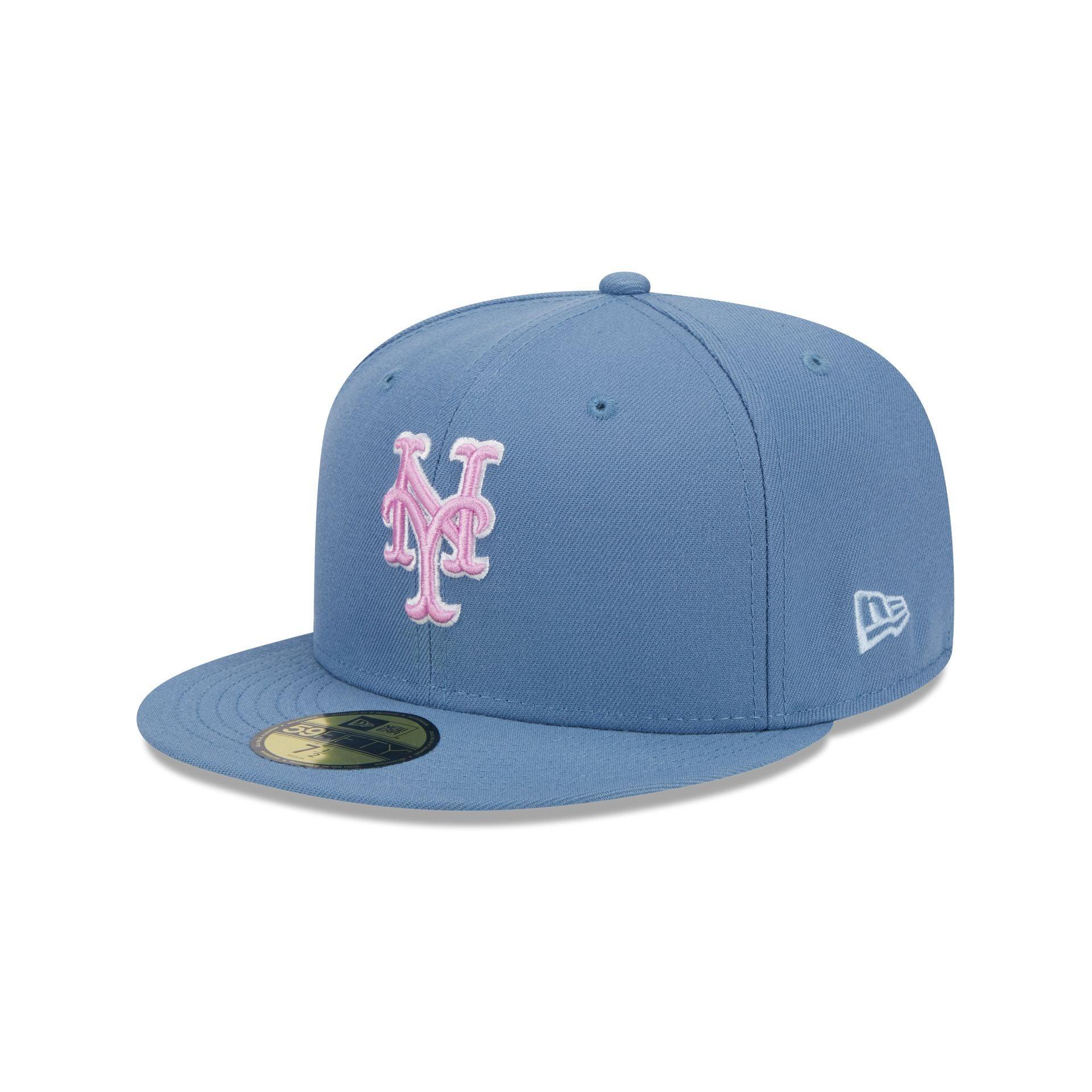 New York Mets Color Pack Faded Blue 59FIFTY Fitted Hat Male Product Image