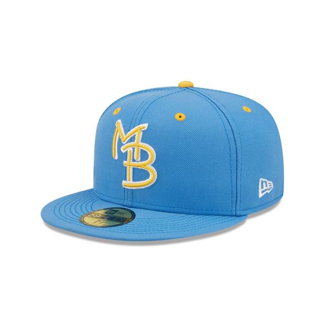 Myrtle Beach Pelicans Authentic Collection 59FIFTY Fitted Hat Male Product Image