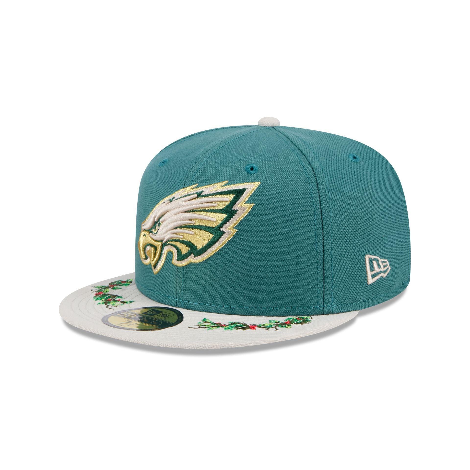 Philadelphia Eagles Novelty Holly 59FIFTY Fitted Hat Male Product Image