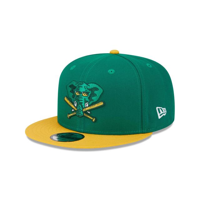 Oakland Athletics 2024 Batting Practice 9FIFTY Snapback Hat Male Product Image