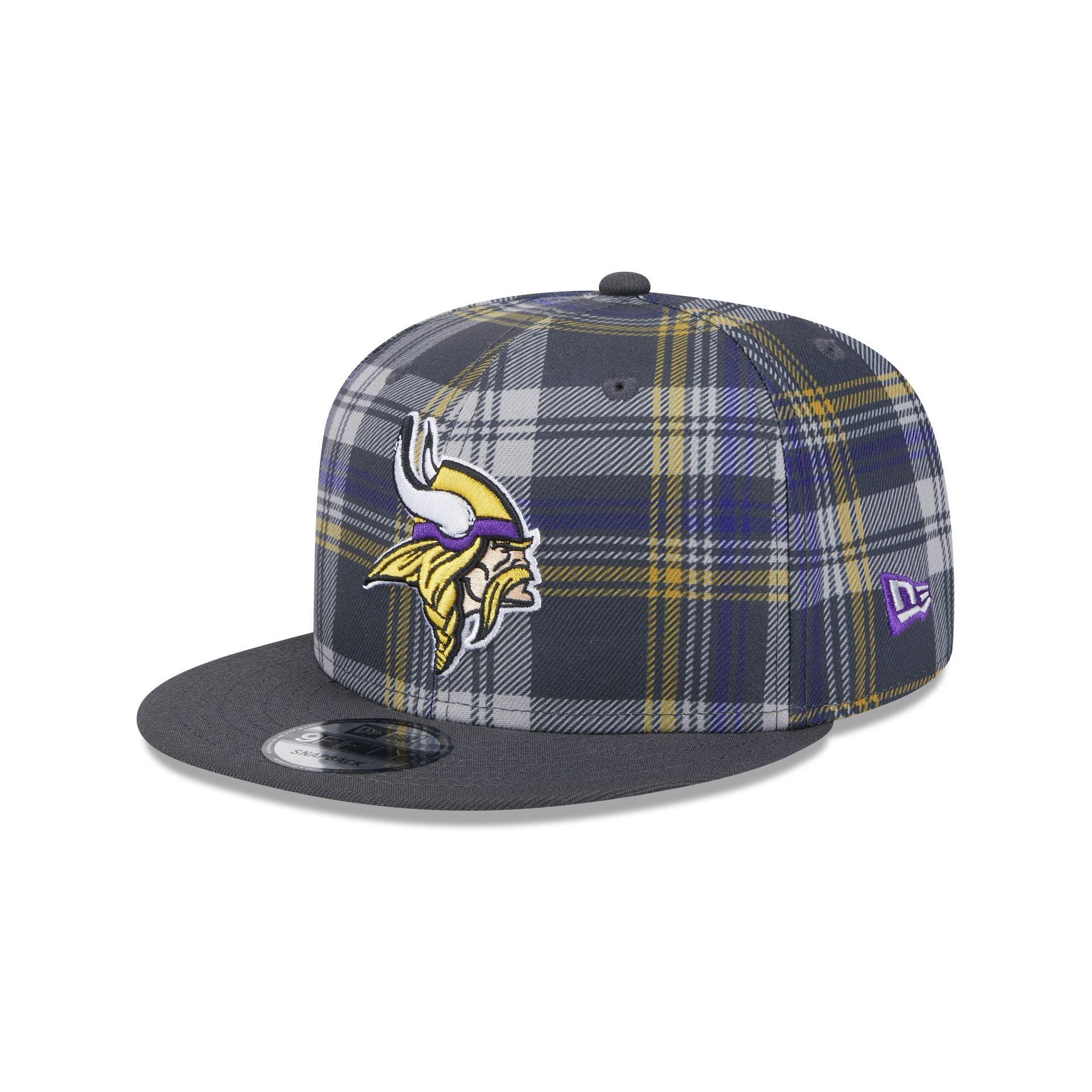 Minnesota Vikings 2024 Sideline Statement Gray 9FIFTY Snapback Hat Male Product Image