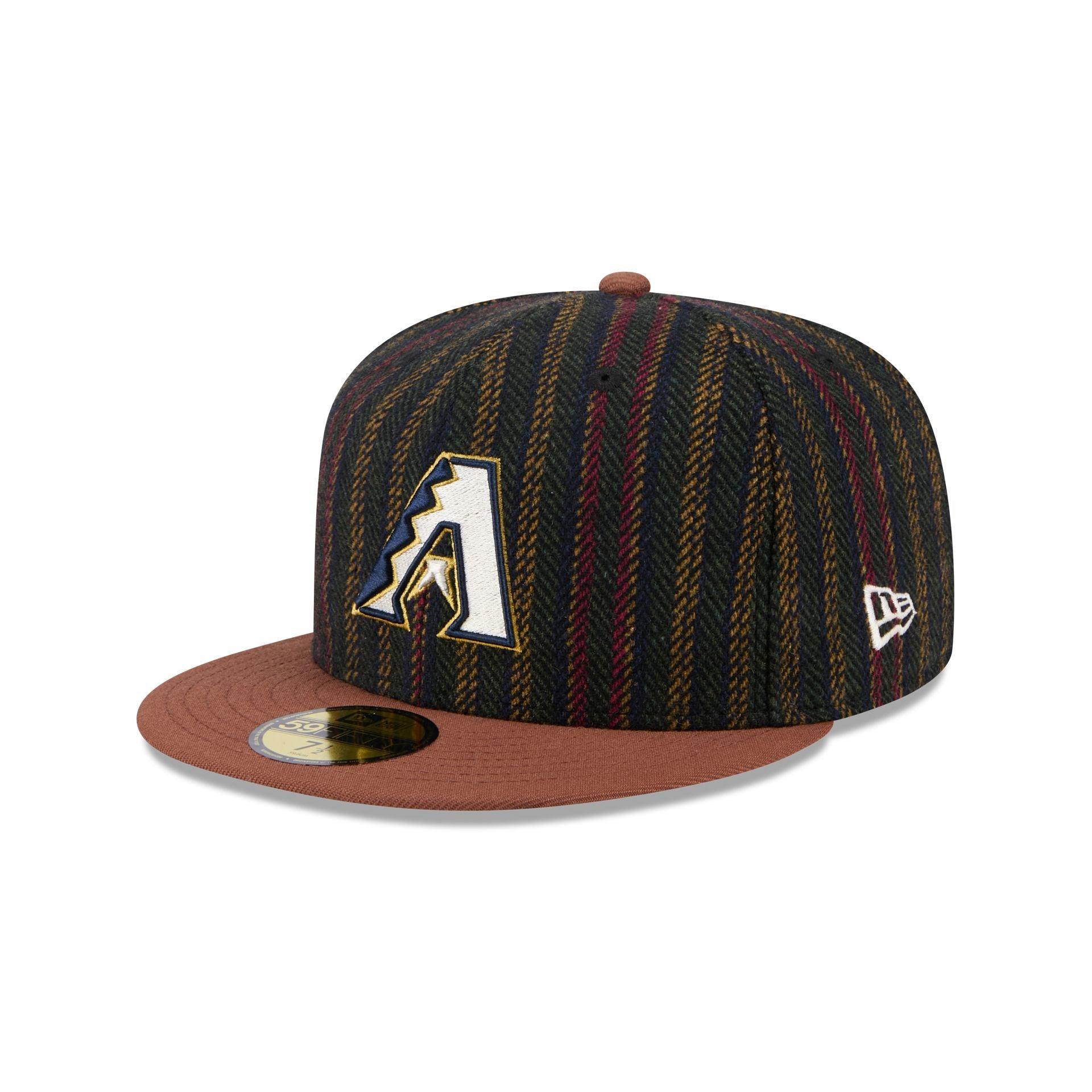 Arizona Diamondbacks Vintage Herringbone 59FIFTY Fitted Hat Male Product Image