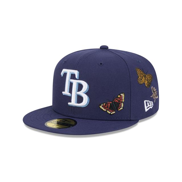 FELT x Tampa Bay Rays Navy 59FIFTY Fitted Hat Male Product Image