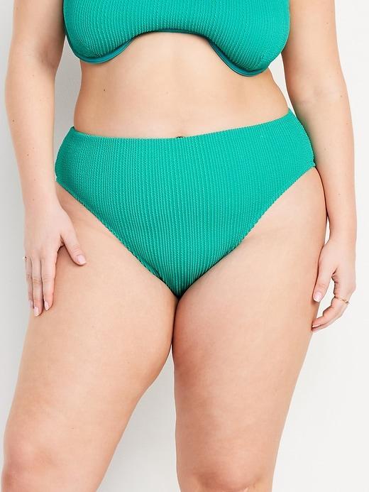 Extra High-Waisted French-Cut Bikini Swim Bottoms Product Image