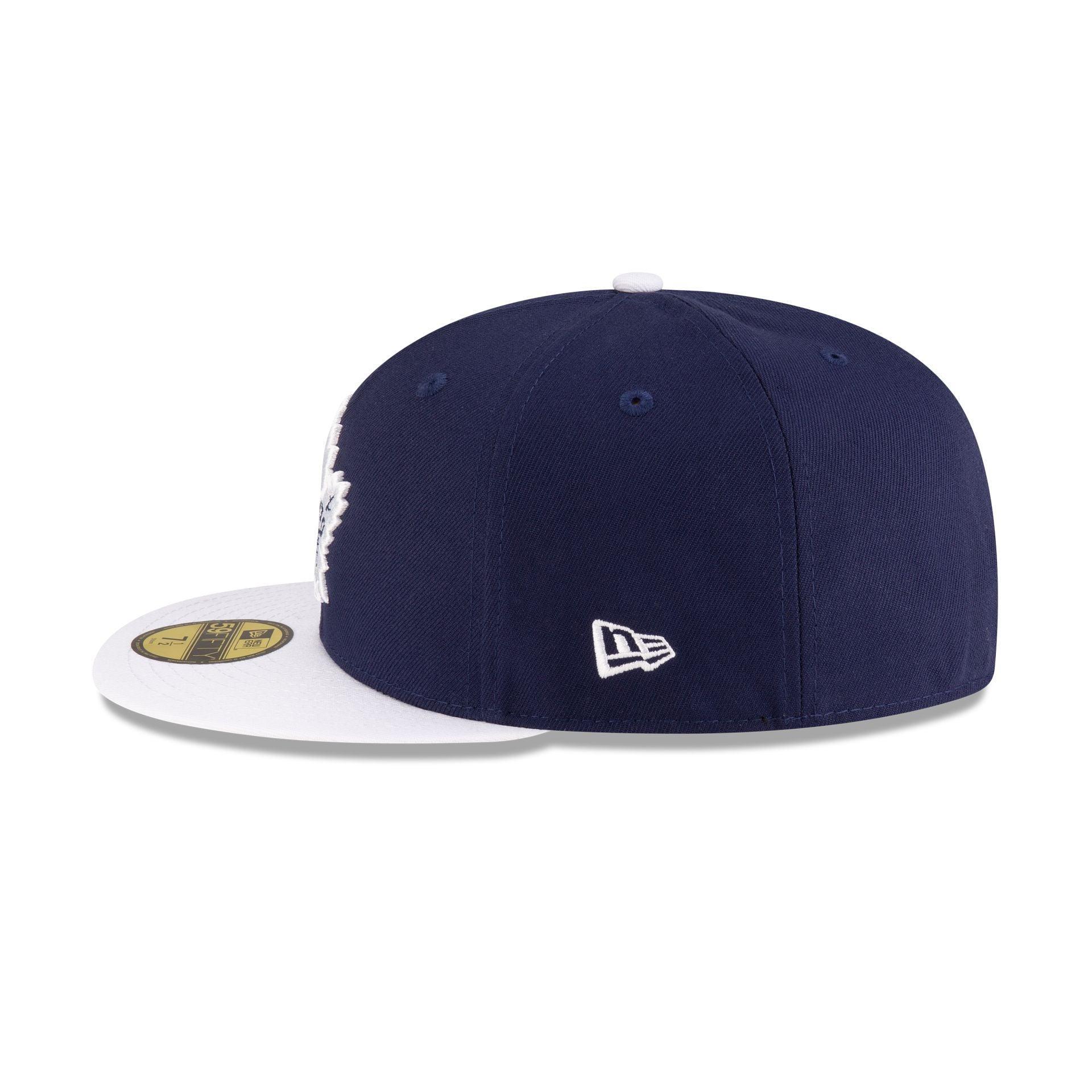 Toronto Maple Leafs Navy 59FIFTY Fitted Hat Male Product Image