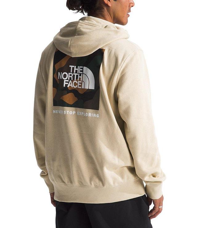 The North Face Long Sleeve Box Graphic NSE Heathered Hoodie Product Image