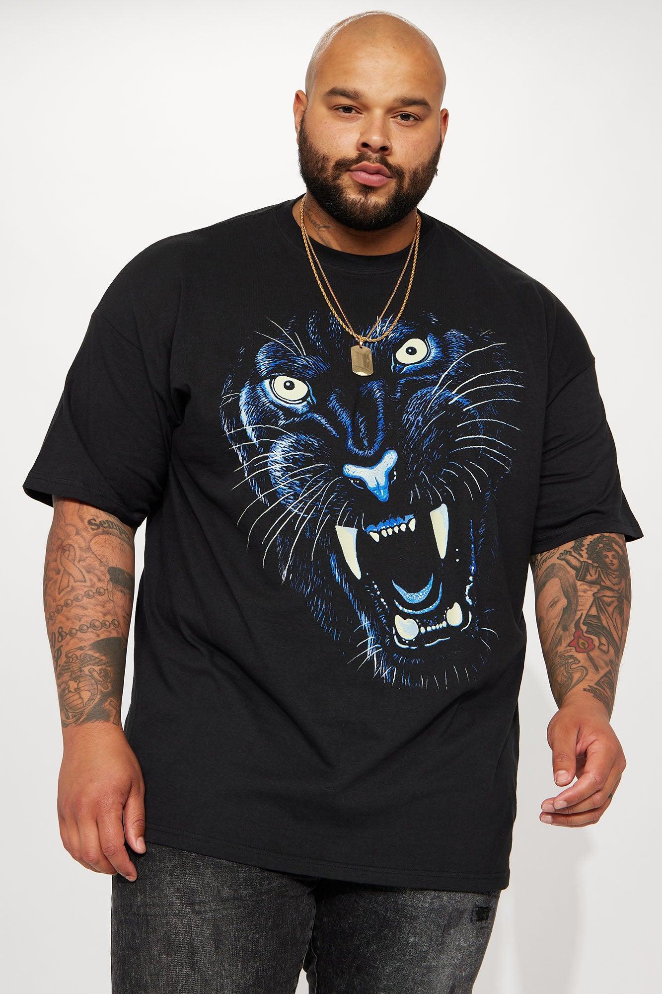 Savage Panther Short Sleeve Tee - Black Product Image