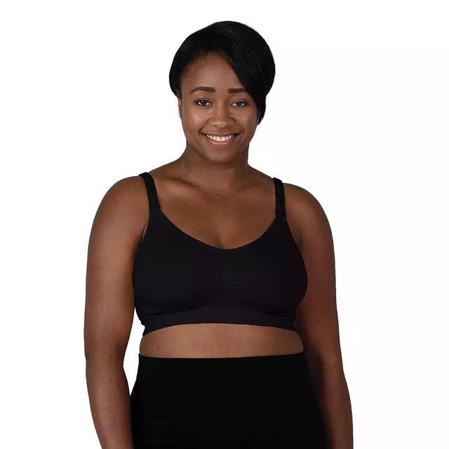 bravado! Basics Womens Seamless Nursing Bra - Black XXL Product Image