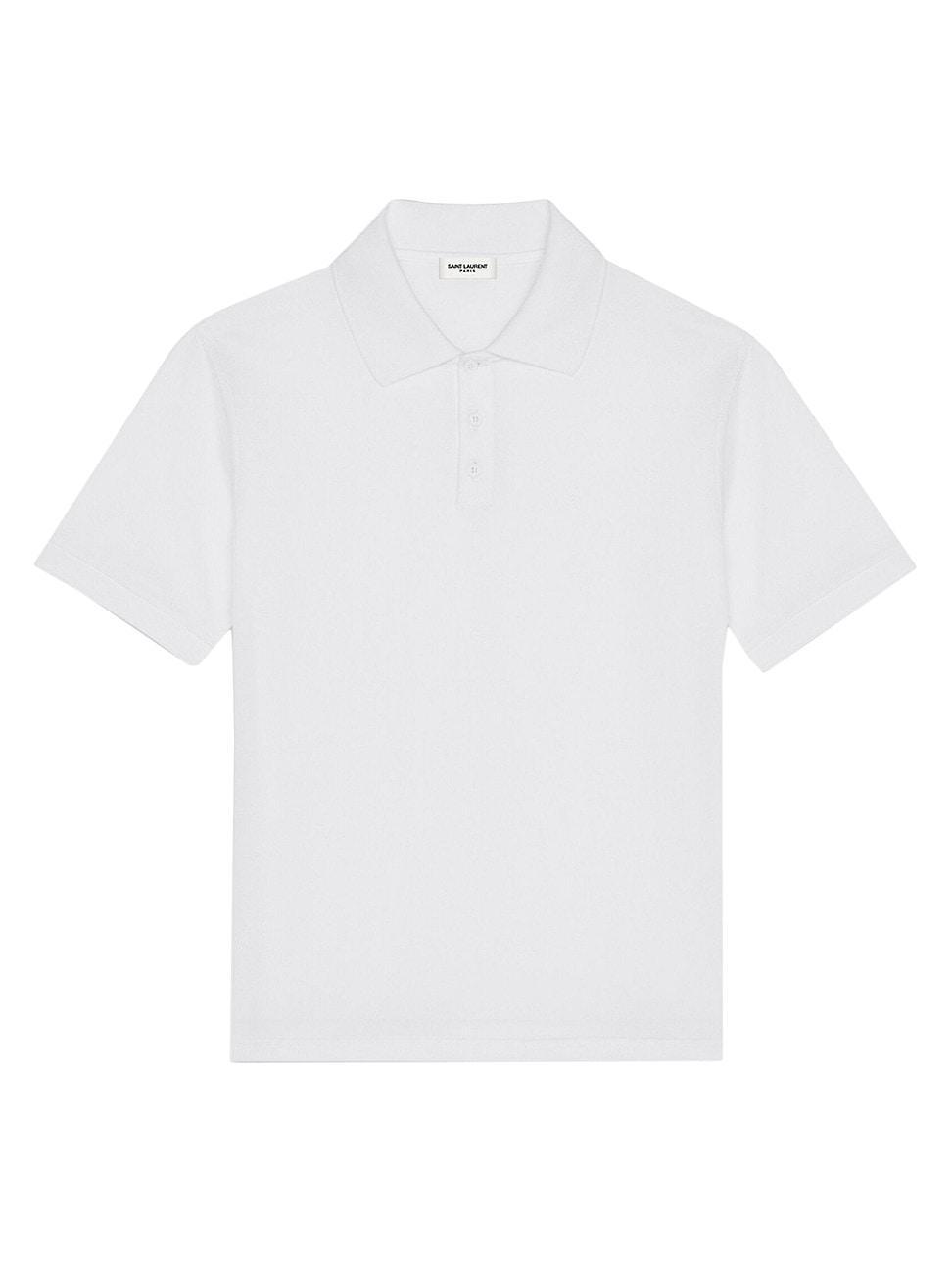 Mens Cassandre Polo Shirt In Cotton Piqu Product Image