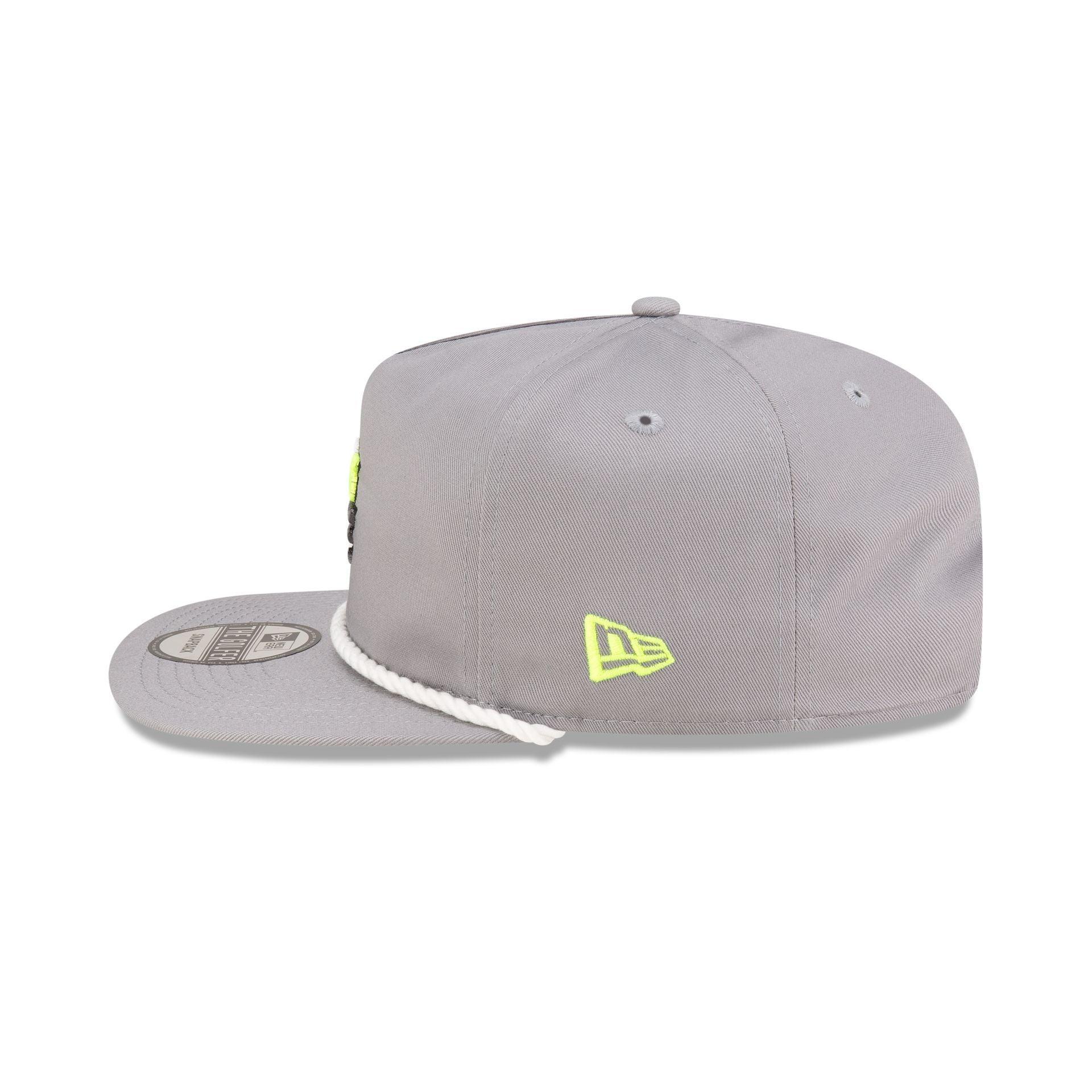 New Era Golf Gray Logo Golfer Hat Male Product Image