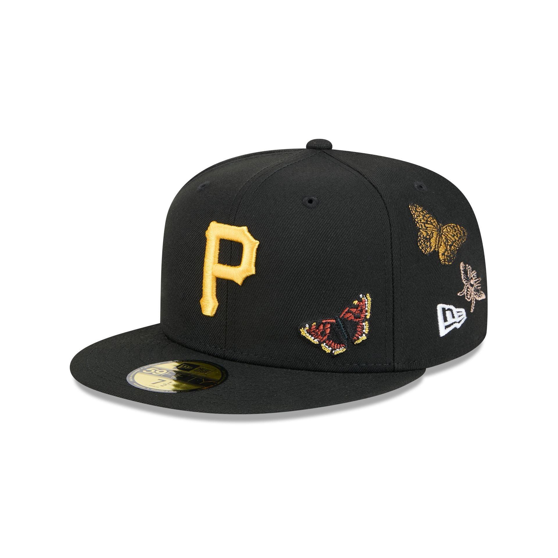 FELT x Pittsburgh Pirates Black 59FIFTY Fitted Hat Male Product Image