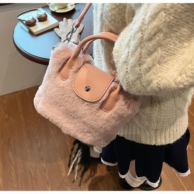 Fleece Crossbody Bag Product Image