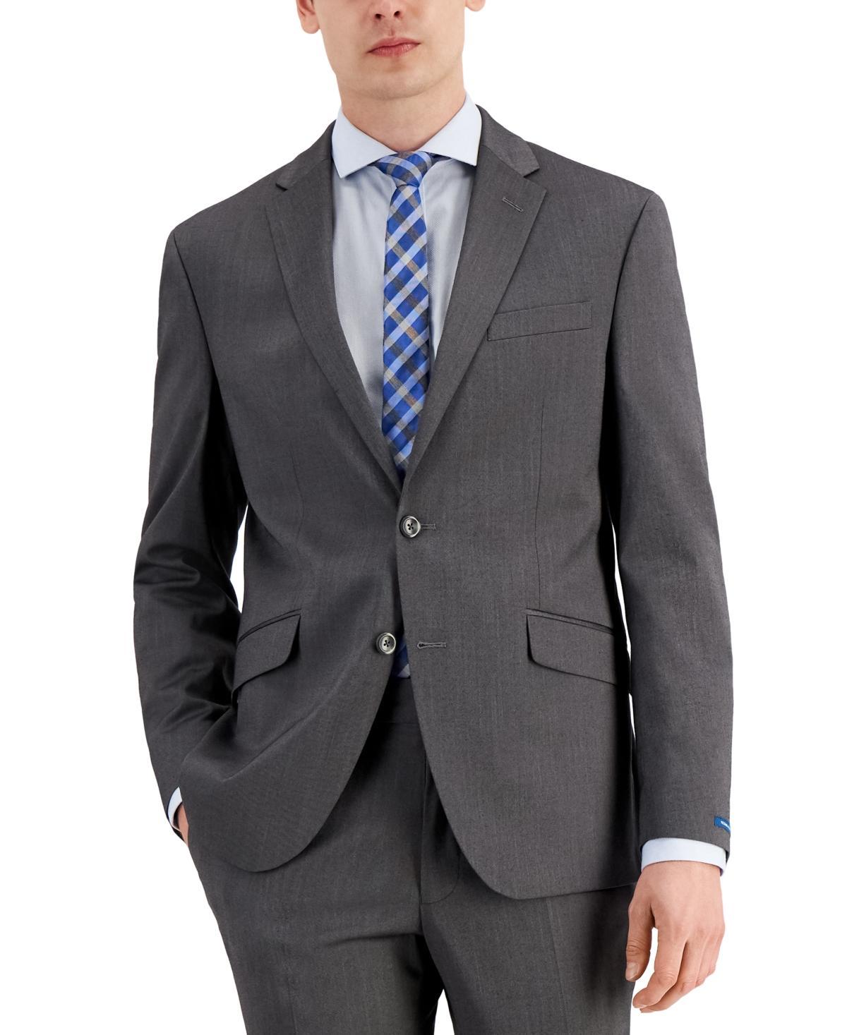 Kenneth Cole Reaction Mens Techni-Cole Suit Separate Slim-Fit Suit Jacket Product Image