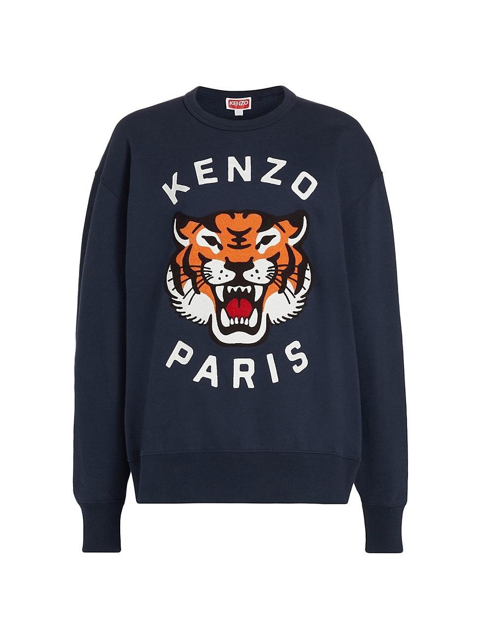 Mens Lucky Tiger Oversized Sweatshirt Product Image