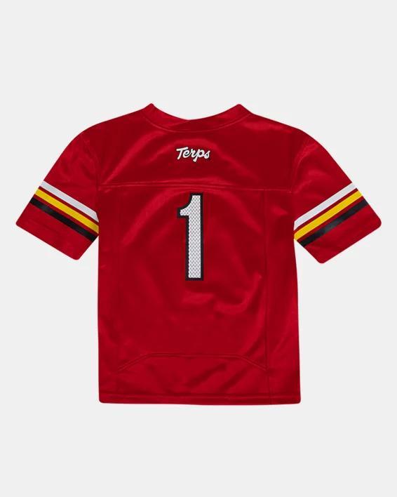 Men's UA ArmourFuse Maryland Football NIL Replica Jersey Product Image