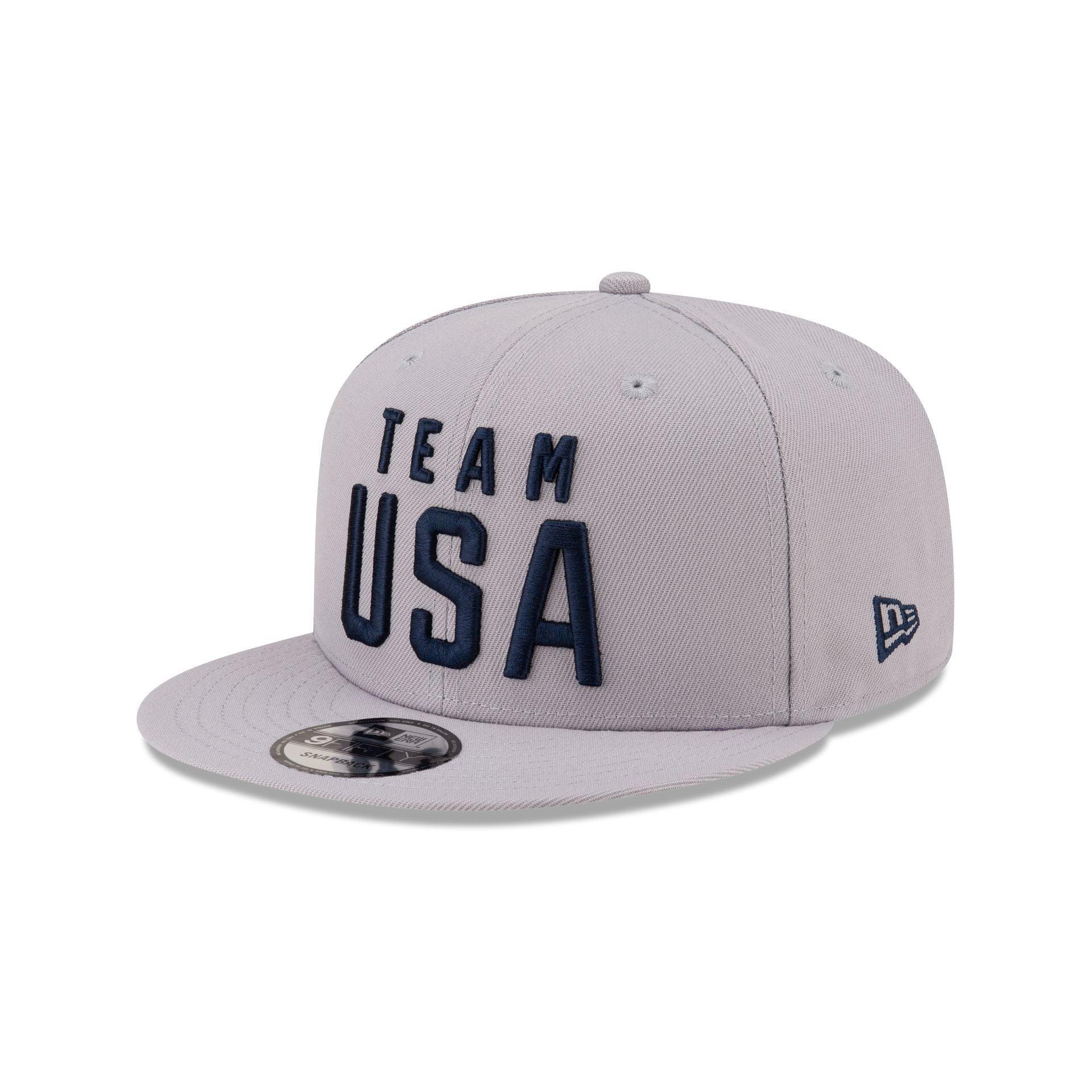 Team USA Surfing Gray 9FIFTY Snapback Hat Male Product Image