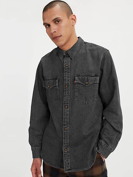 Levi's Fit Western Shirt Chambray - Men's Product Image