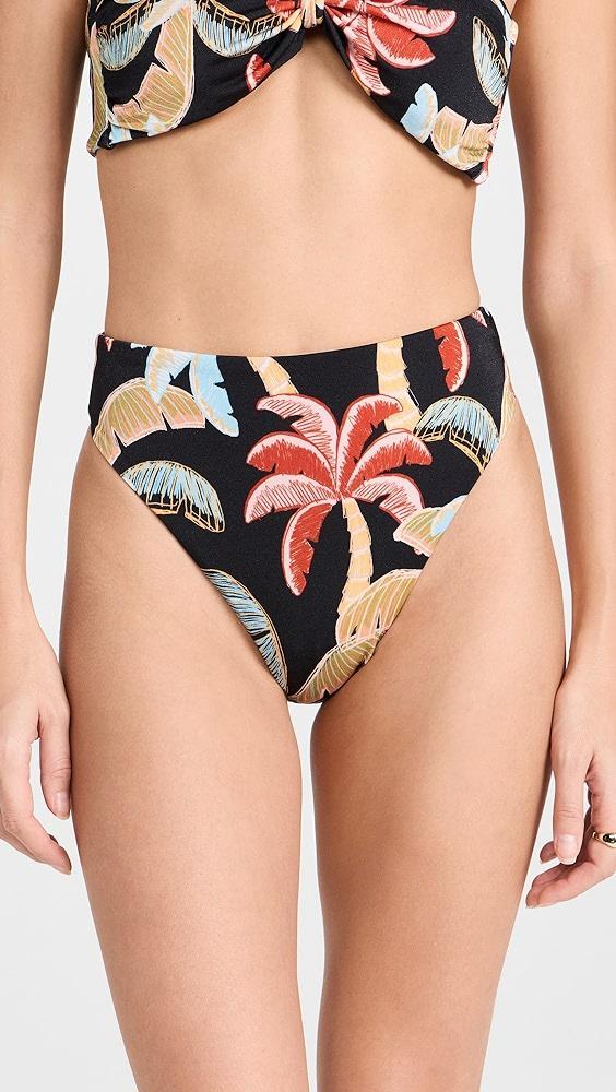 FARM Rio Coconut Night Bikini Bottoms | Shopbop Product Image