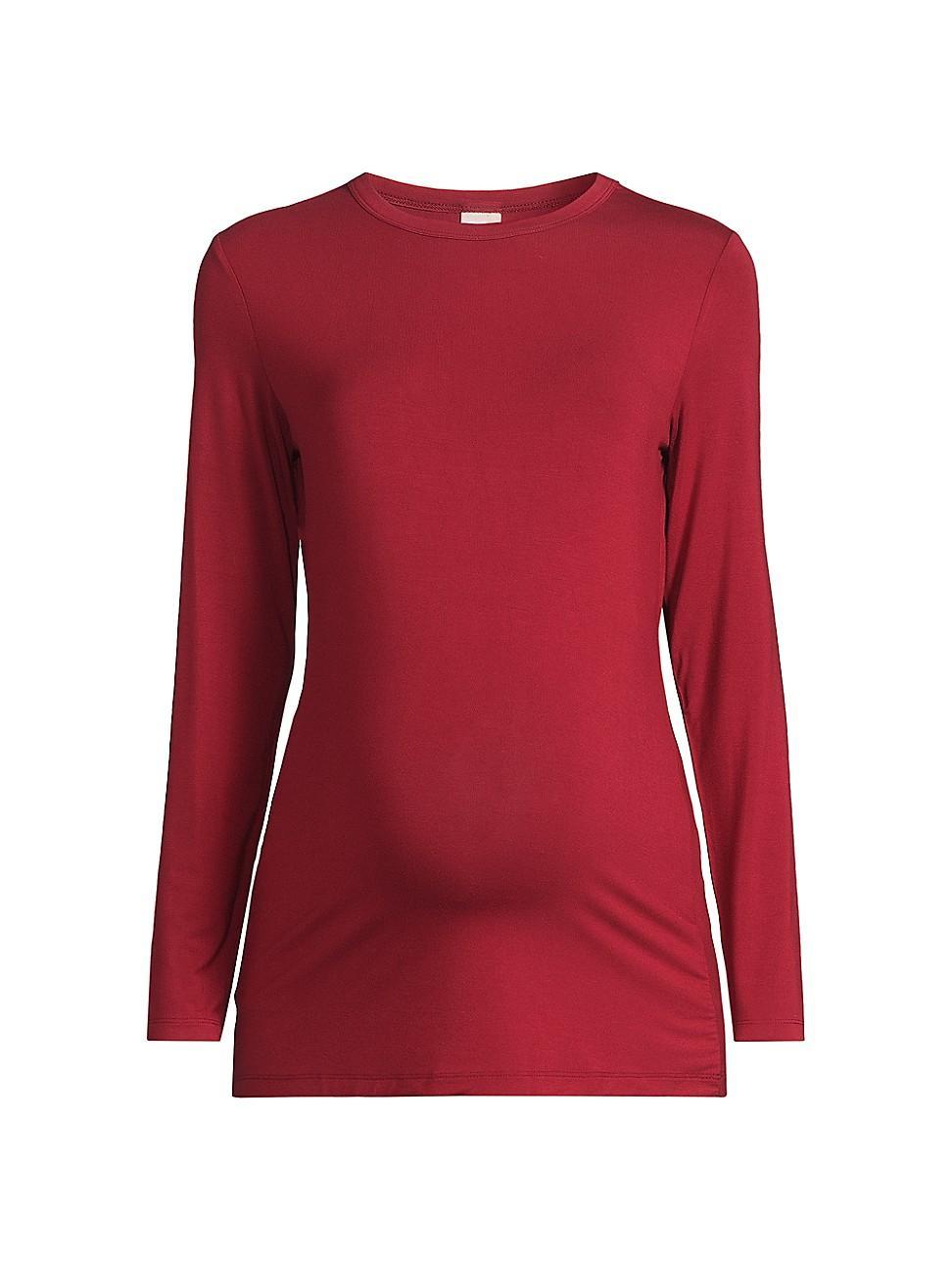 Womens Liv Long-Sleeve Crewneck T-Shirt Product Image