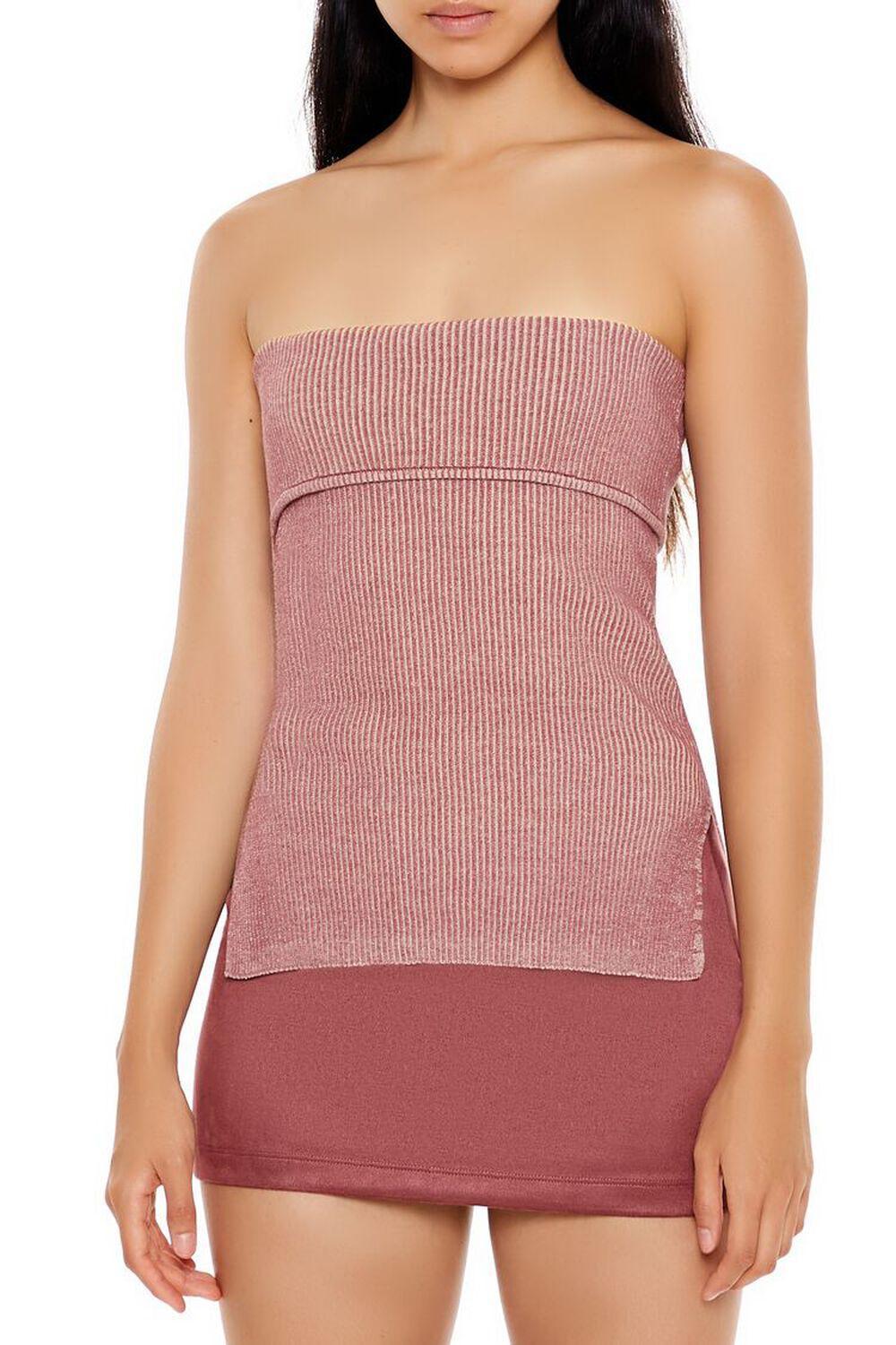 Ribbed Sweater-Knit Tube Top | Forever 21 product image