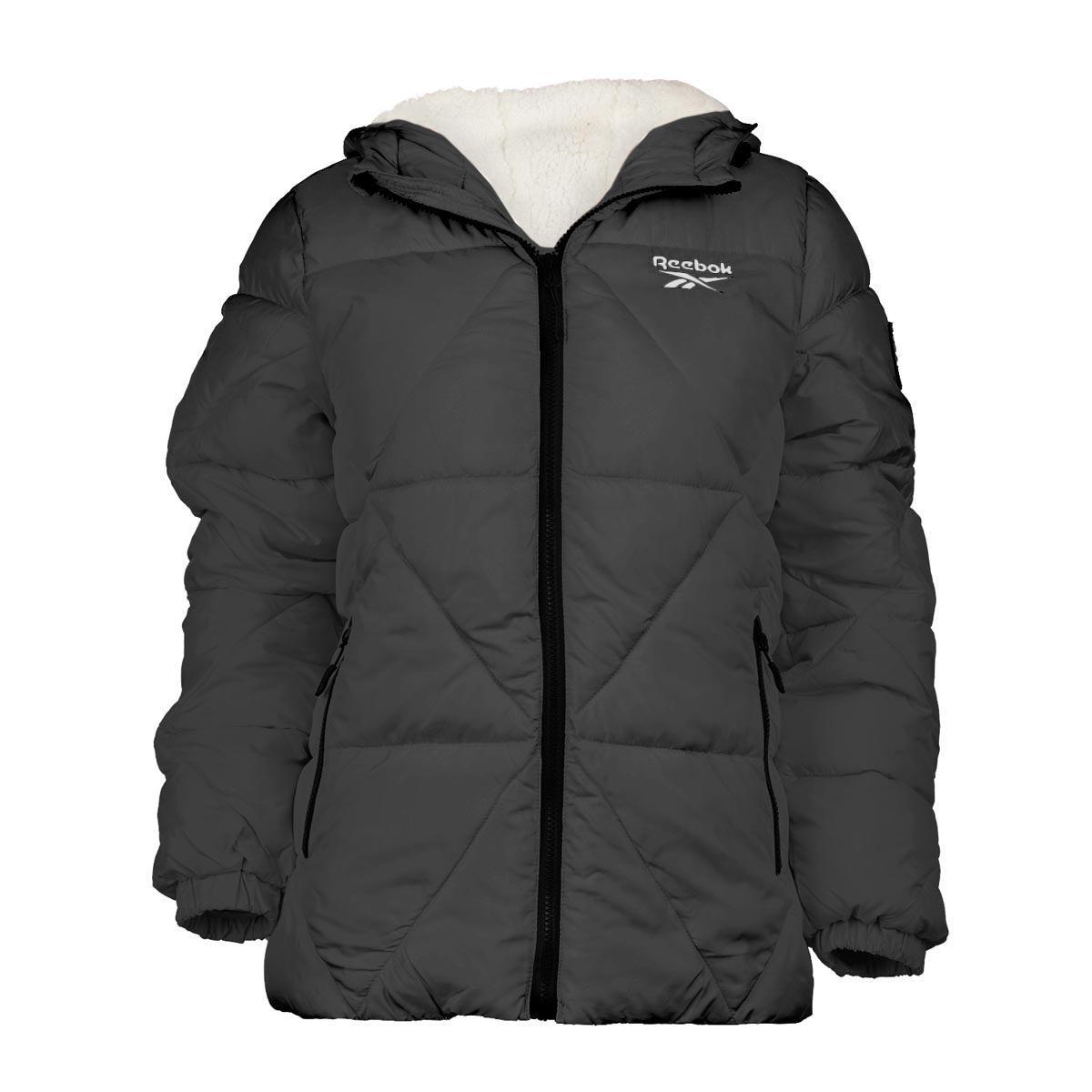 Reebok Women's Puffer Jacket with Sherpa Lining Product Image