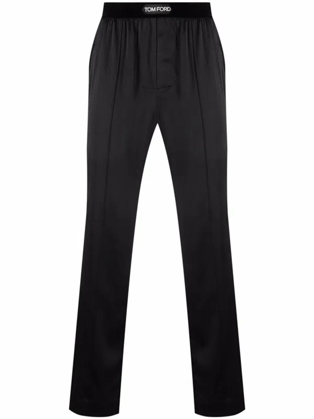 Pantaloni Con Logo In Black Product Image