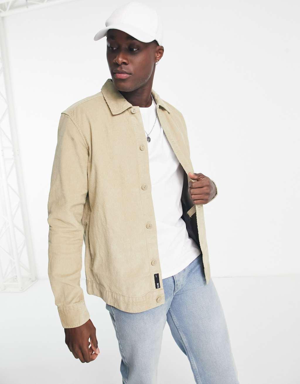 Only & Sons cord overshirt Product Image