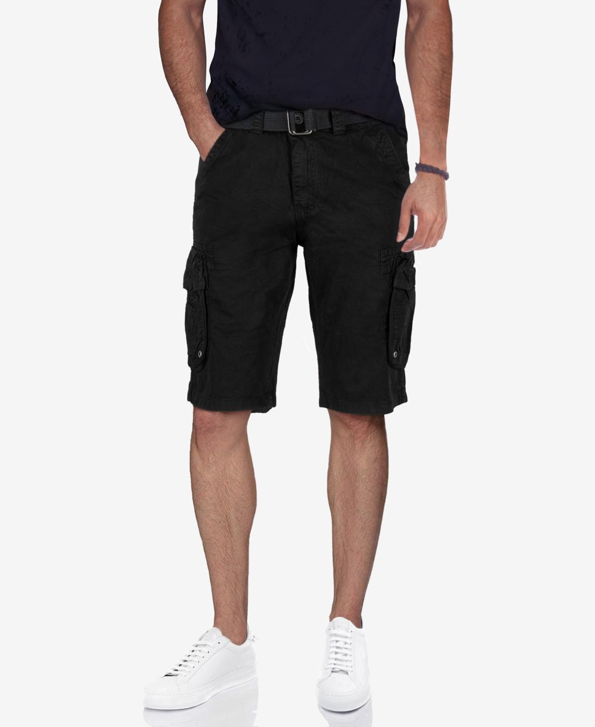 Mens RawX Regular-Fit Belted Cargo Shorts Product Image