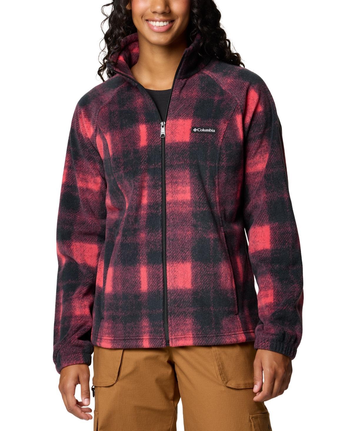 Columbia Womens Benton Springs Printed Fleece Jacket Product Image