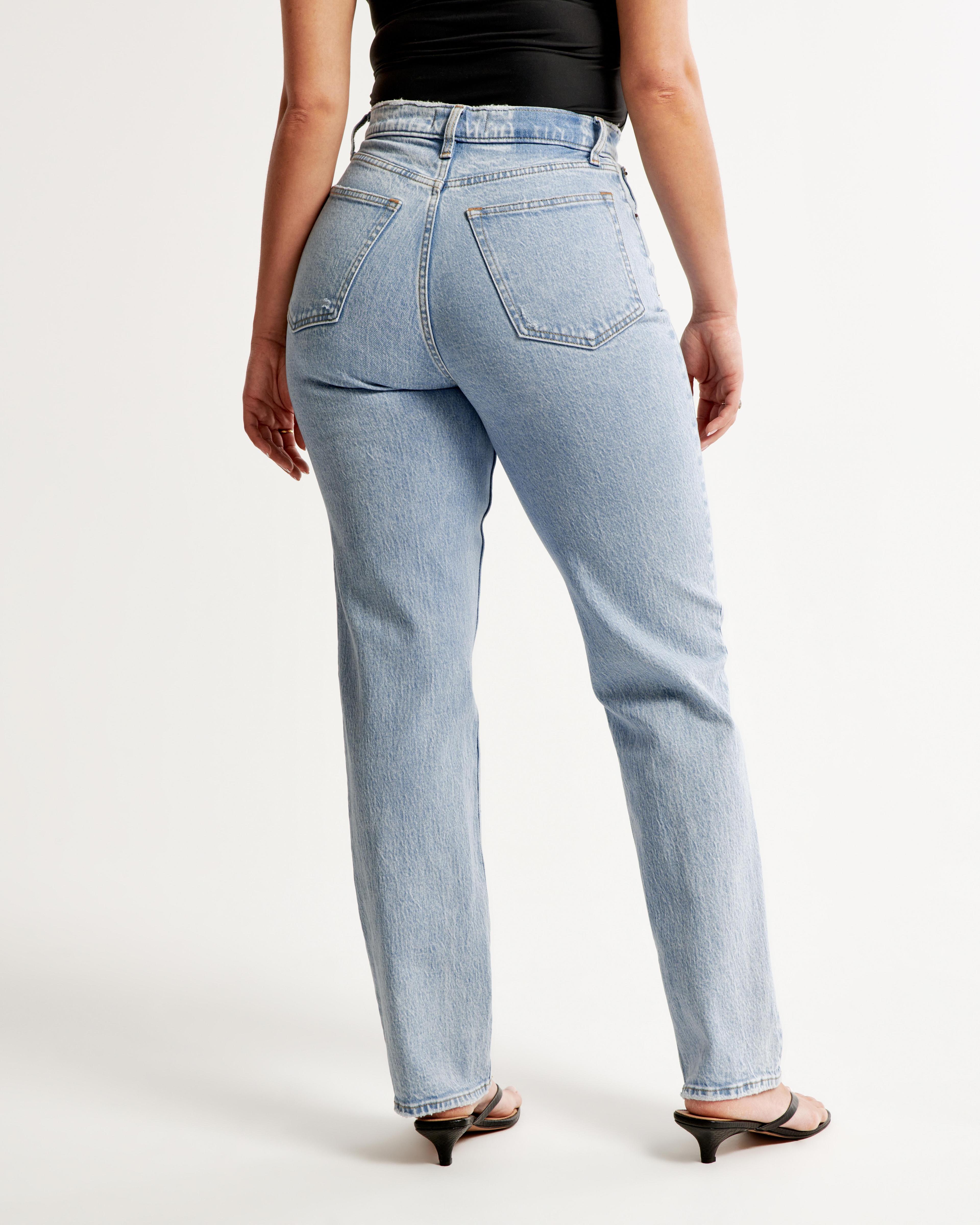 Curve Love Ultra High Rise 90s Straight Jean Product Image