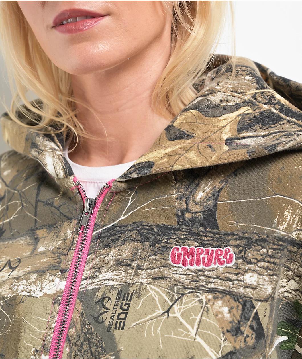 Empyre x Realtree Edge Pink Zip Hoodie Product Image