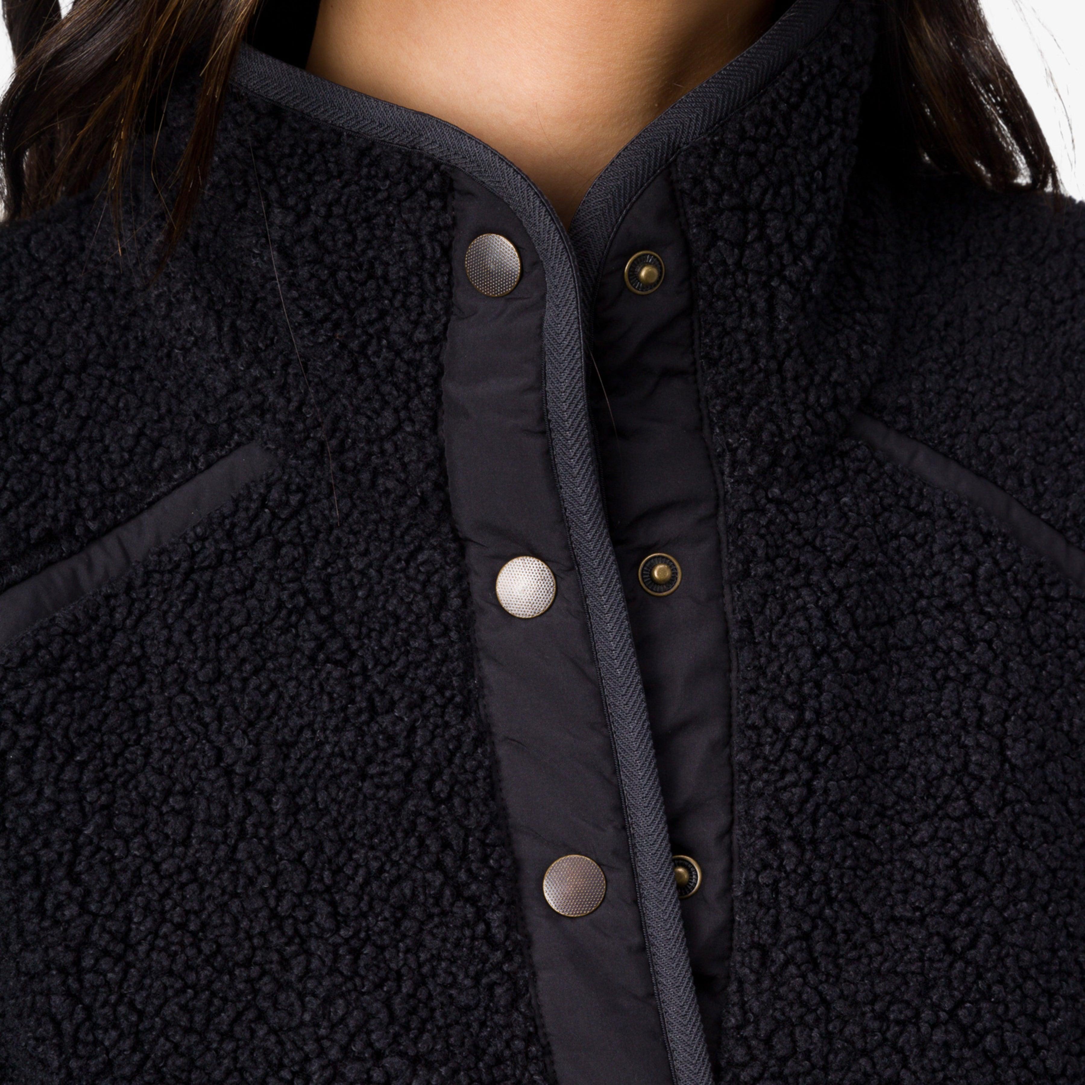 Suzie Sherpa Snap Jacket Product Image