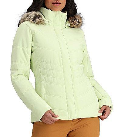 Obermeyer Tuscany II HydroBlock Long Sleeve Faux Fur Trim Hooded Jacket Product Image