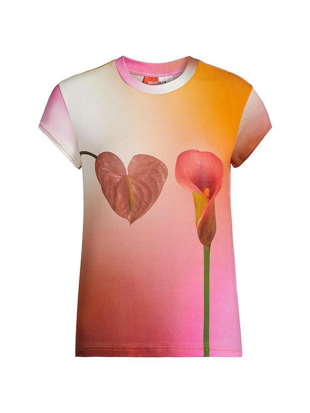 Womens Eden Floral T-Shirt Product Image