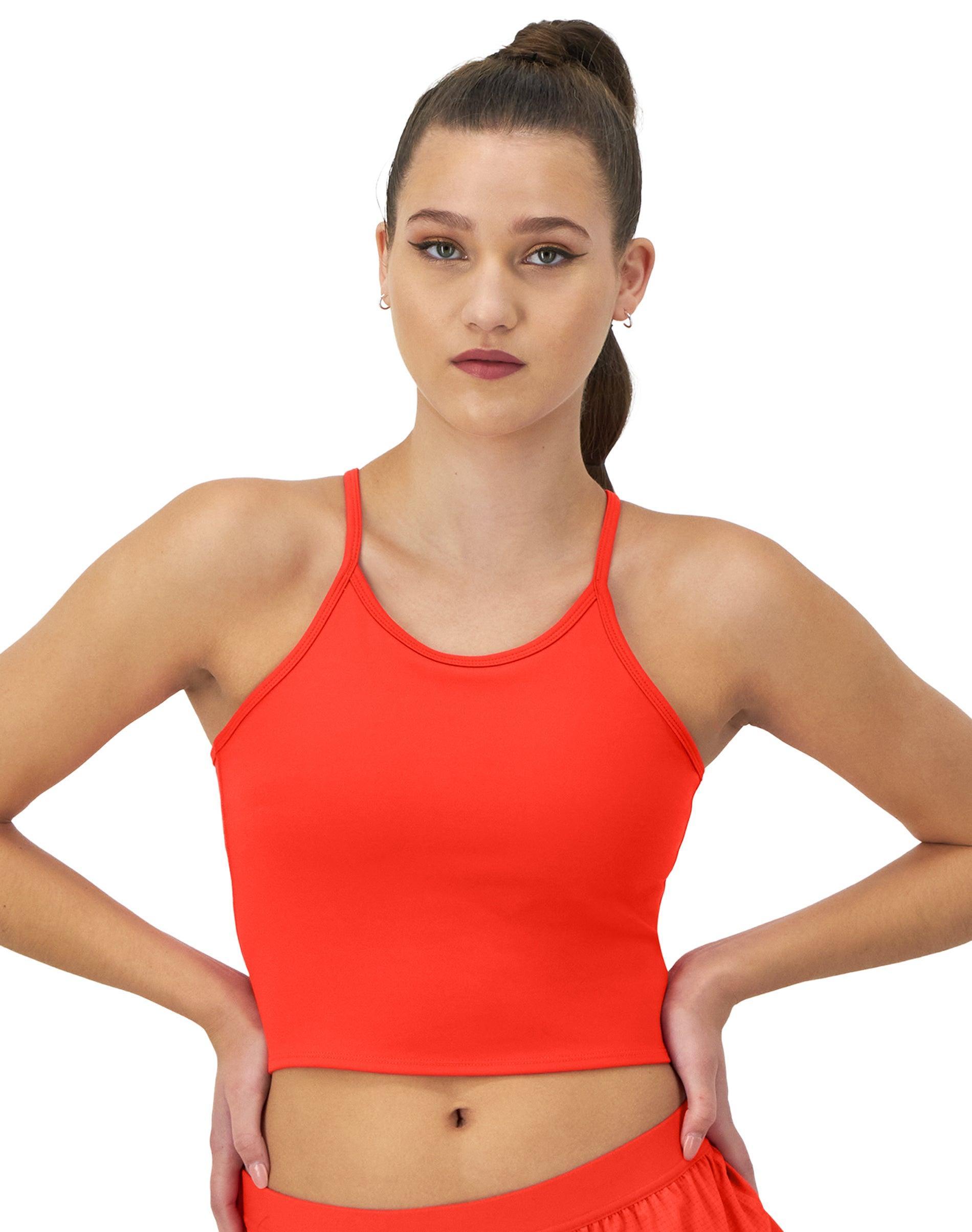 Womens Champion Soft Touch Longline Cami, Shelf Bra, C Logo Plaster Blue XS Product Image