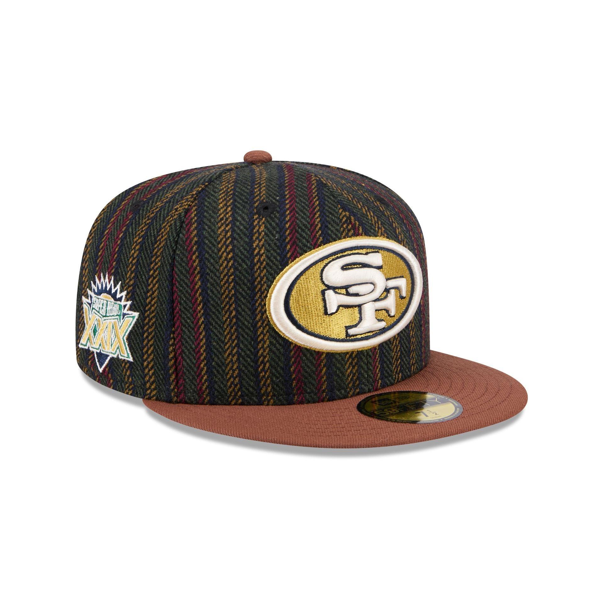 San Francisco 49ers Vintage Herringbone 59FIFTY Fitted Hat Male Product Image