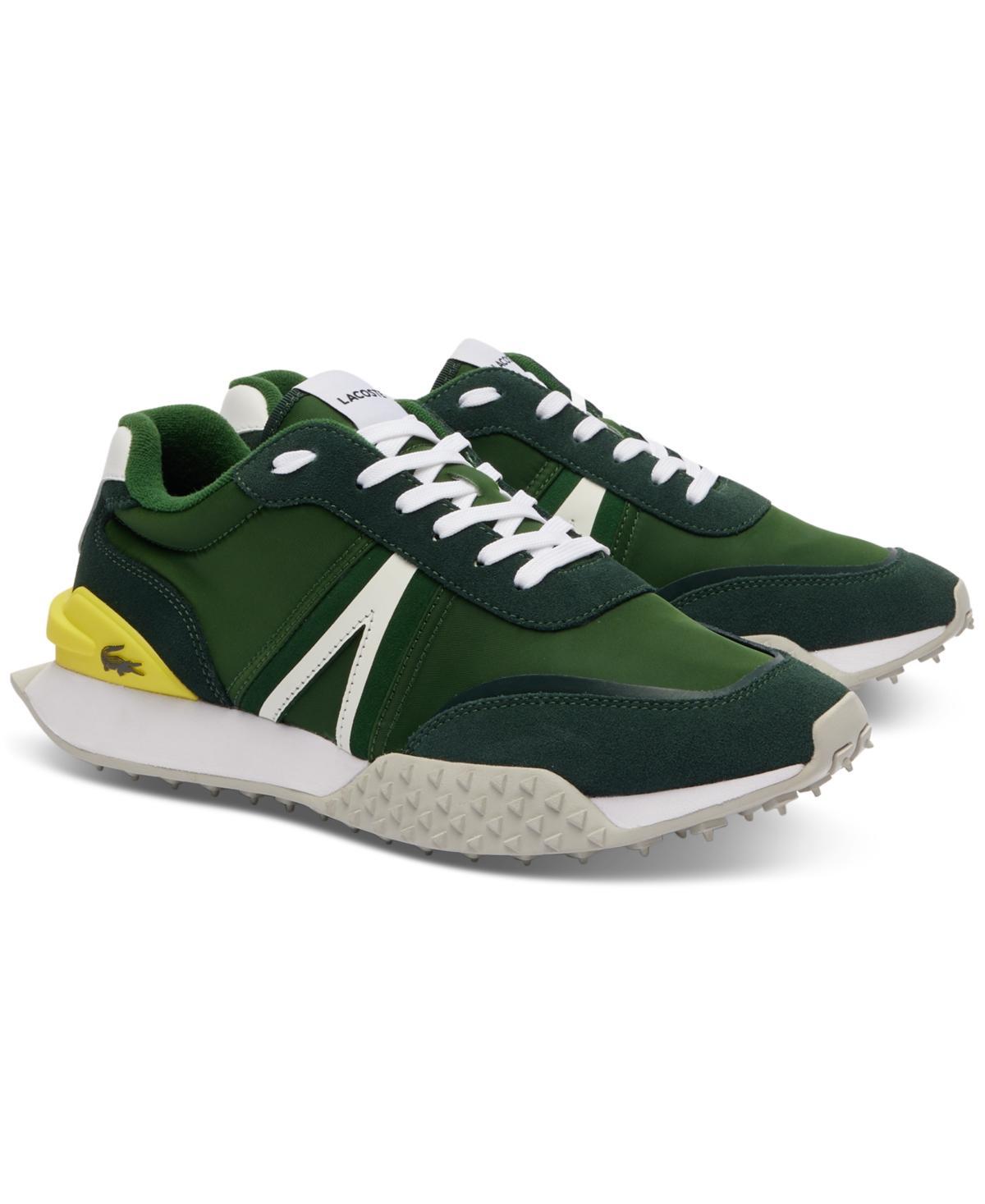 Lacoste Mens L-Spin Deluxe Lace-Up Sneakers - Ab3 Drk Green Product Image