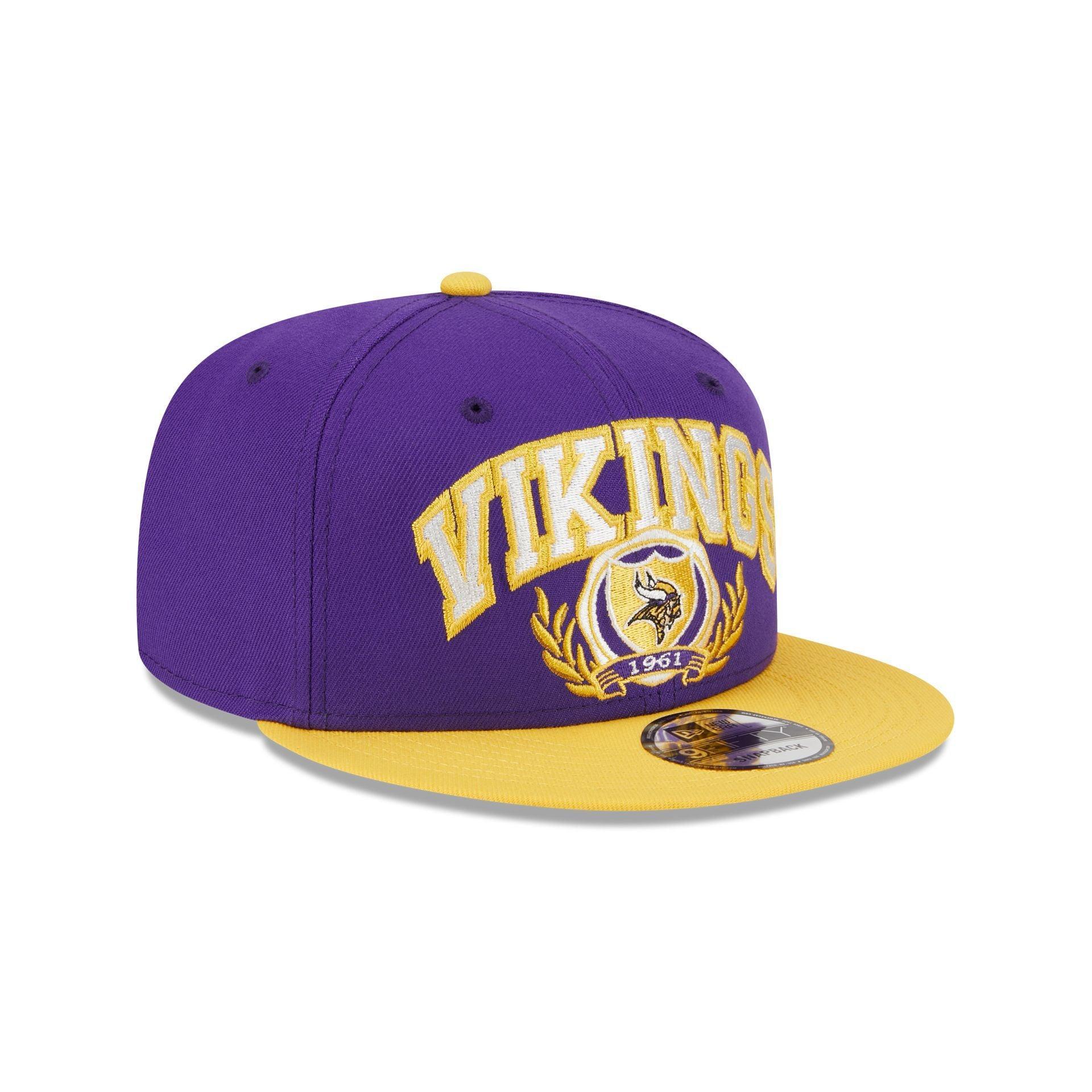 Minnesota Vikings Team Establish 9FIFTY Snapback Hat Male Product Image