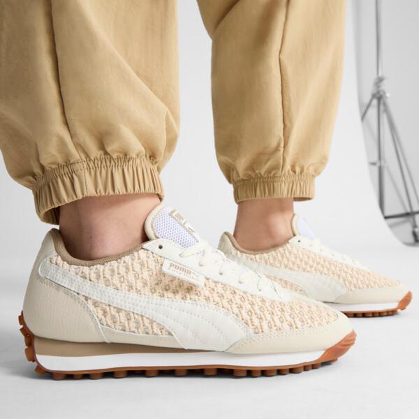 PUMA Easy Rider Knit Women's Sneakers in Warm White/Oak Branch Product Image