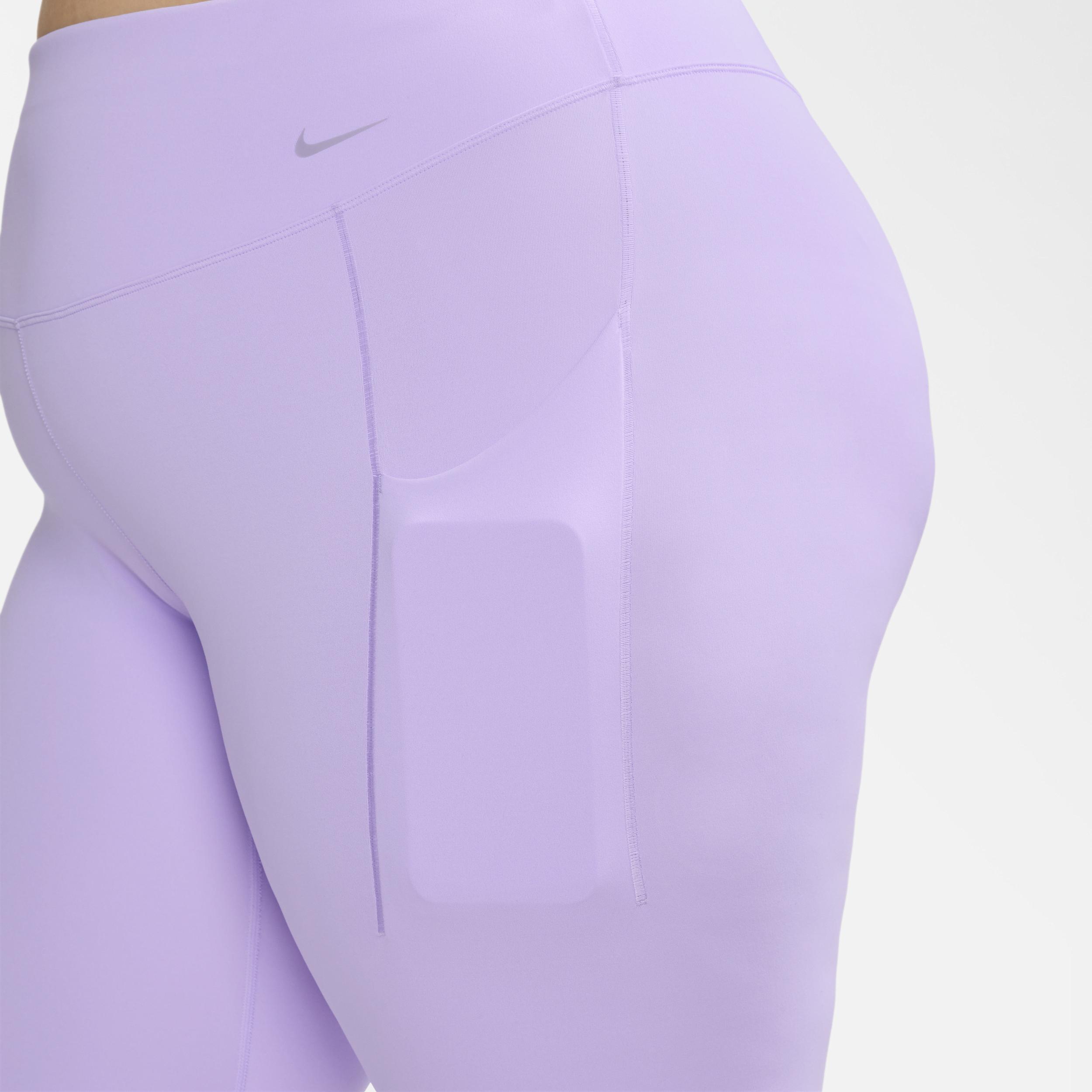 Nike Universa Women's Medium-Support High-Waisted 7/8 Leggings with Pockets (Plus Size) Product Image