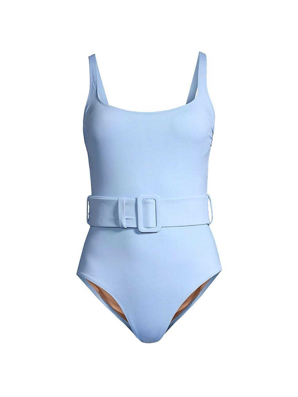 Womens Summer Reverie Cassandra Belted One-Piece Swimsuit Product Image