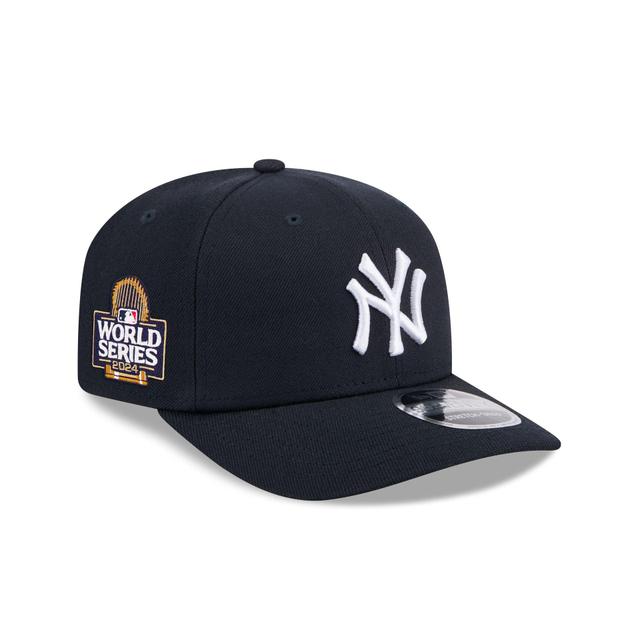 New York Yankees 2024 World Series Side Patch 9SEVENTY Stretch-Snap Hat Male Product Image