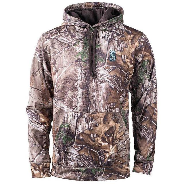 Mens Dunbrooke Camo Seattle Mariners Champion Realtree Pullover Hoodie Product Image