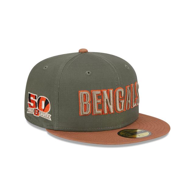 Cincinnati Bengals Ripstop 59FIFTY Fitted Hat Male Product Image