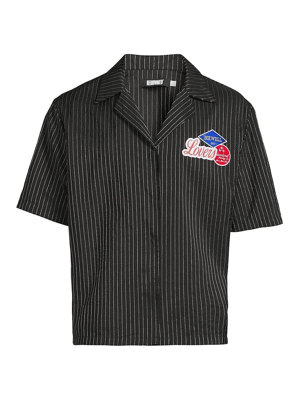 Mens Ink Never Dries Crinkle Lovers Patch Short-Sleeve Shirt Product Image